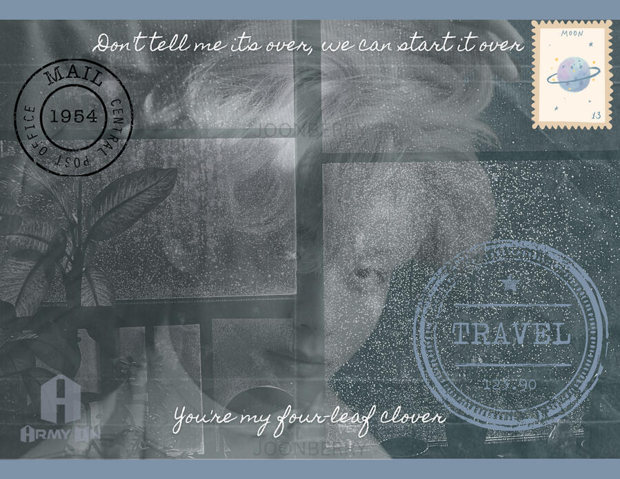 Rainy Days Lodge Postcard